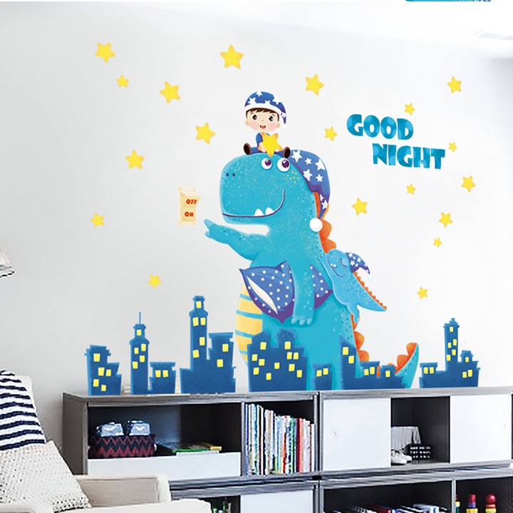 Vẽ tranh tường phòng ngủ cho bé trai - Thiết kế nhà đẹp